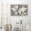 «Old World Map Neutral» par Wild Apple Portfolio - impression-64743278-64743281