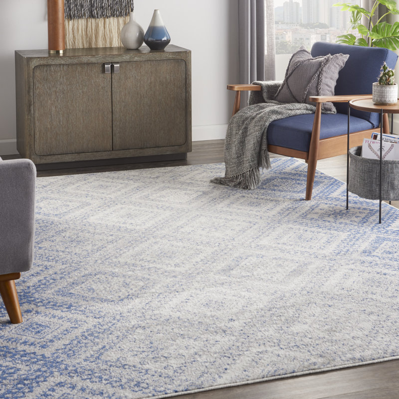 Tapis ivoire Harriet Bohemian Farmhouse, Rectangle 8 pi x 10 pi