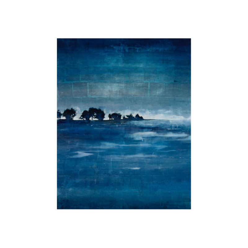 Lakeview Print by Joshua Schicker, 31" H x 24" W x 1.5" D, Image Brush Gel