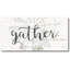 « gather eolienne », art textuel sur toile