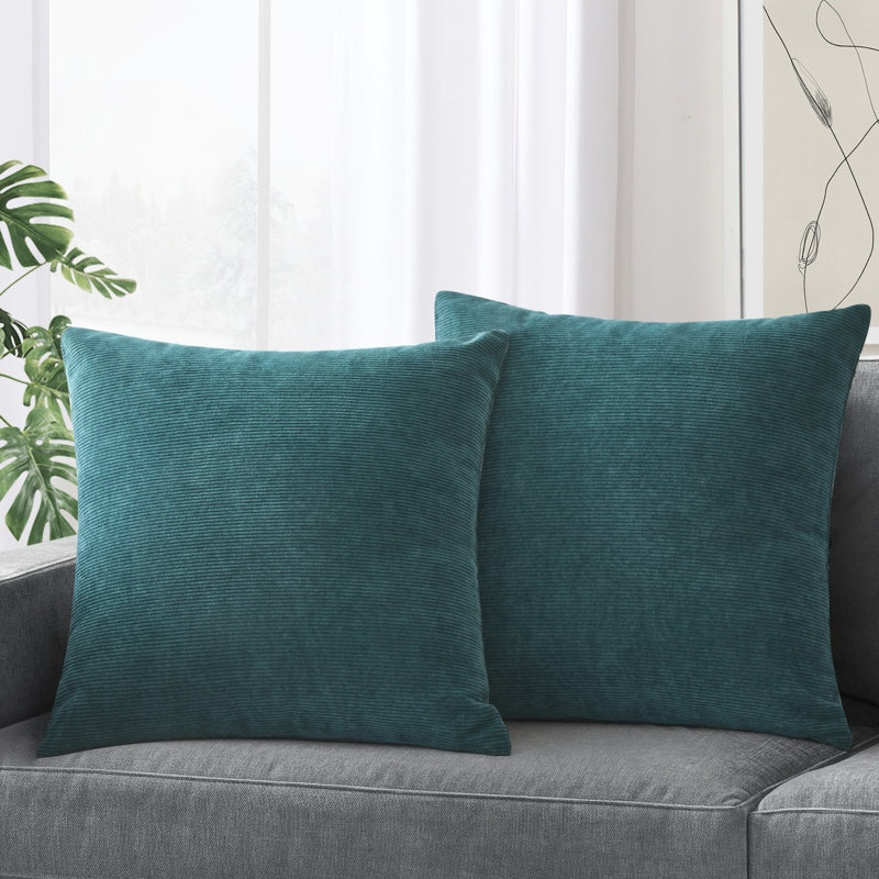 Dardel Velvet Scatter Cushion Cover, Teal