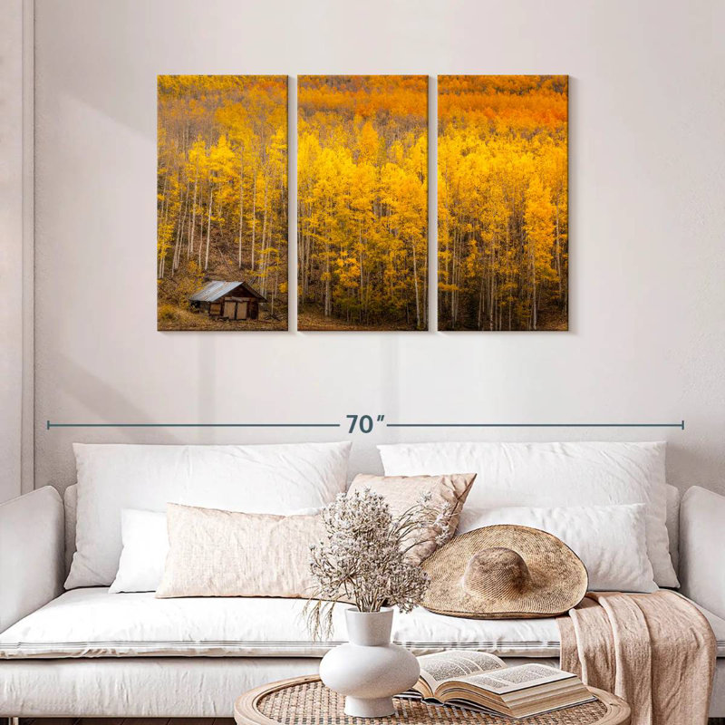 Chalet Alvord Aspen Forest, H 28 po x l 45 po