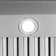 Cosmo 48 in. Haven Collection Ducted Under Cabinet Range Hood, Button Control, Permanent Filters, LED Lights, Stainless Steel