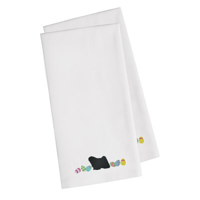 Cotton Embroidered Tea Towel Kitchen Towel