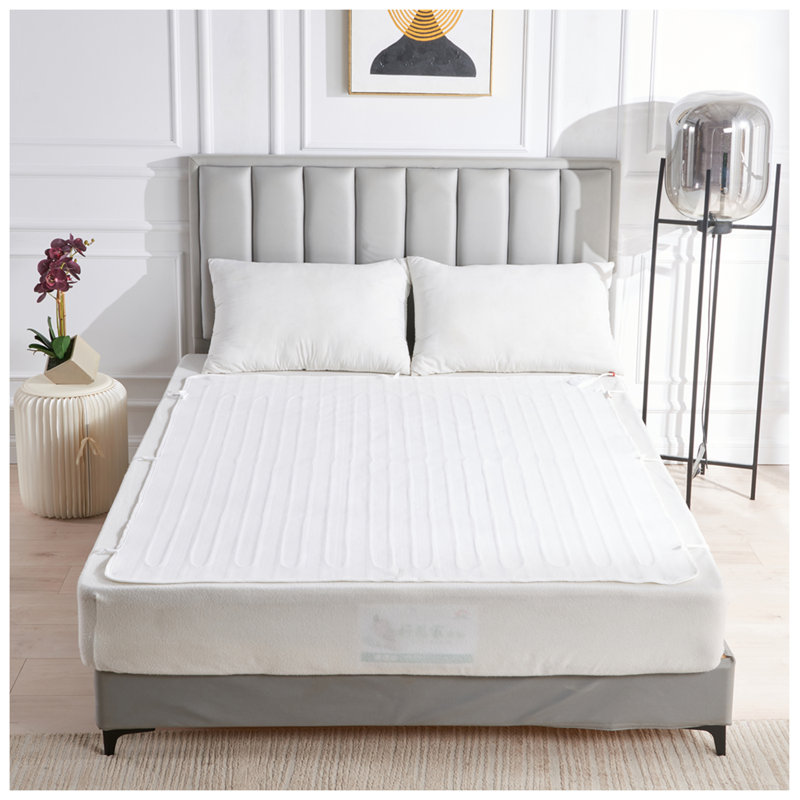 Plain Weave / Muslin Heated Throw Blanket, W137 x L165cm