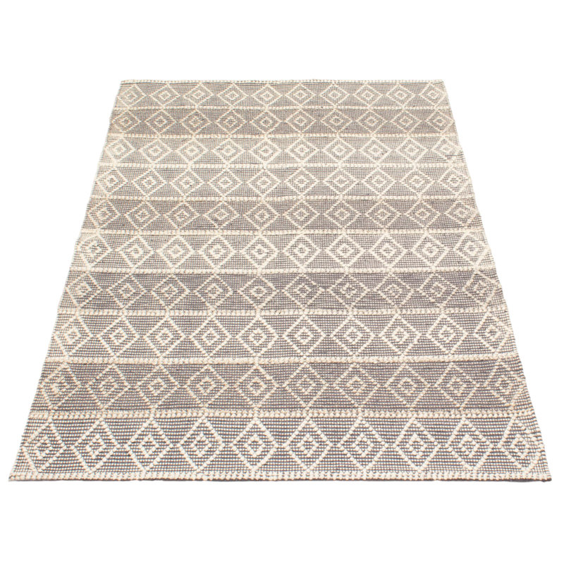 Tapis rectangulaire en laine New Age Demetry