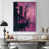 Silver Floater Framed Canvas