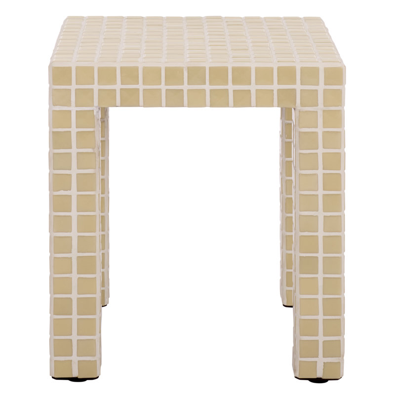 Table d'appoint Hotaru, Crème, crème