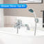 Ose 2 Handle Deck Mounted Bath Shower Mixer Bath Filler with Diverter