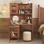 Bureau d'ordinateur avec bureau rotatif à 90 degrés-1282283926