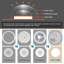Plastic LED Flush Mount