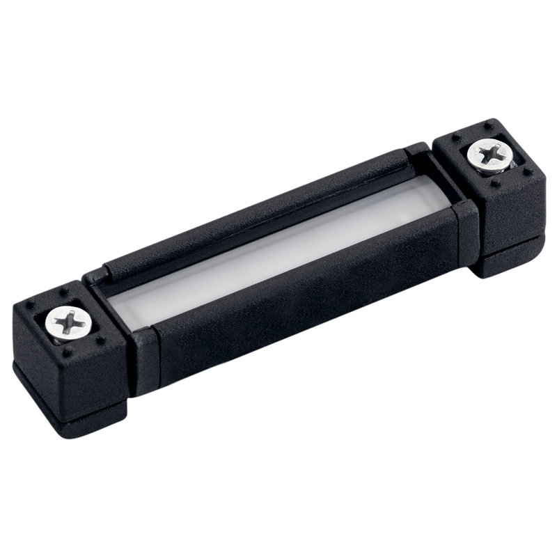 Barre lumineuse DEL sous l'armoire 3,5 po, Noir texturé