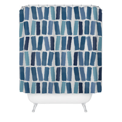 Geometric Shower Curtain