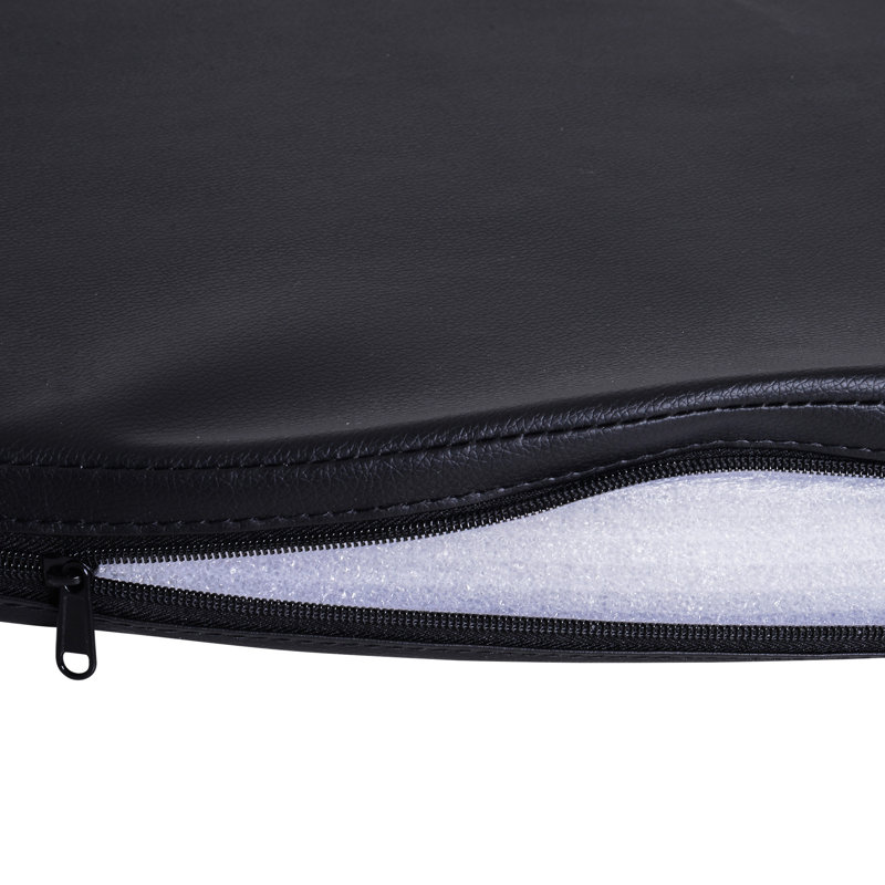 Tapis de pole dance pliable, 5 cm d'épaisseur, 1,5 m de large, noir. Fabriqué en mousse. Housse imperméable. Compatible avec plusieurs bases. Parfait pour les danseuses débutantes à domicile. Dimensions : 1 x 1,5 m. Tapis noir. Grande durabilité. Résistant à diverses utilisations.