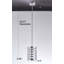 Luminaire suspendu en chrome poli Hermoza