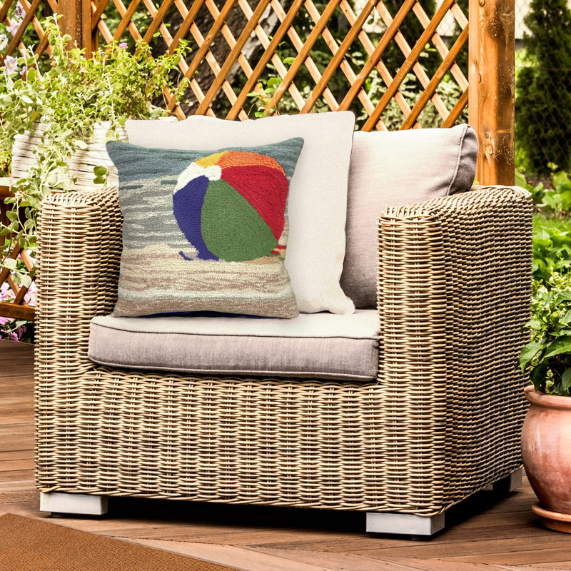  Life's a Beach Throw Pillow