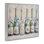 Giclée encadrée victorienne avec bouteilles de champagne, design par Petal Prints Design