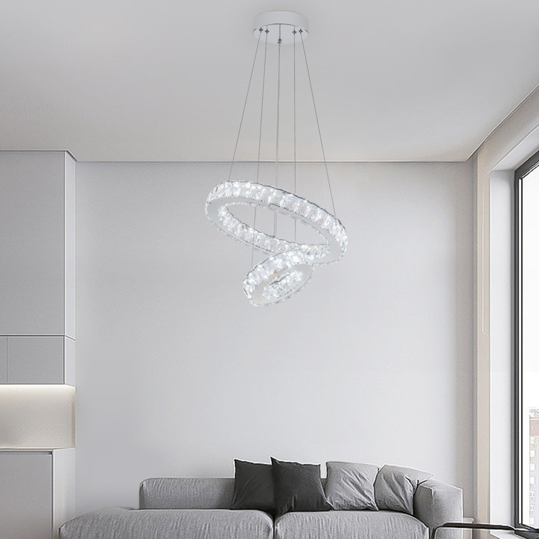 LED ring pendant lamp HALO Up-Down ∅900 mm - black - Lightinova -  Professional lighting