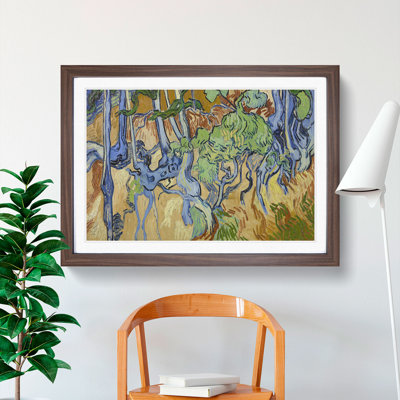 Tree Roots by Vincent Van Gogh - Picture Frame Painting