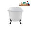 1460.5mm x 749.3mm Freestanding Soaking Acrylic Bathtub-1030215472-1030215478