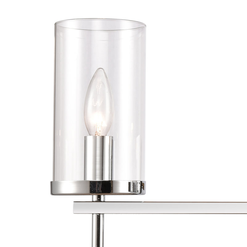 Éclairage pour salle de bain 3 lumières Oakland, Chrome chrome