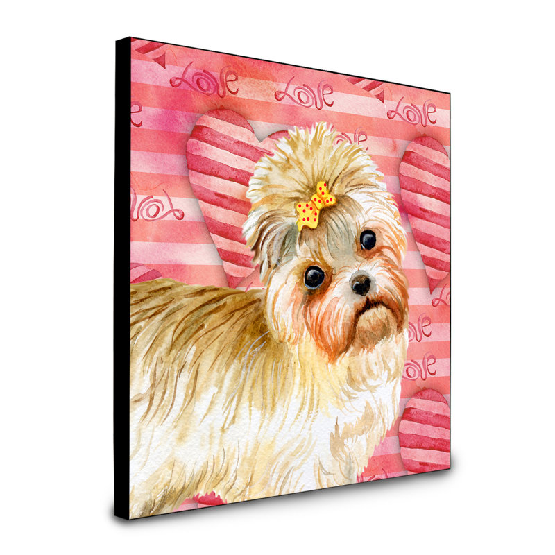 Panneau mural d’art Durflinger, Morkie