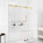 56-60 "W X 60" H Frameless Bathtub Shower Door | Single Sliding | 1/4 Inch Transparent Tempered Glass With Explosion Proof Film | Stainless Steel Handle | Brushed Gold-121264116