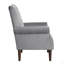 Fauteuil d'appoint Classic Velvet Grey