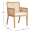 Aurora  Linen Arm Chair in Beige-55927457