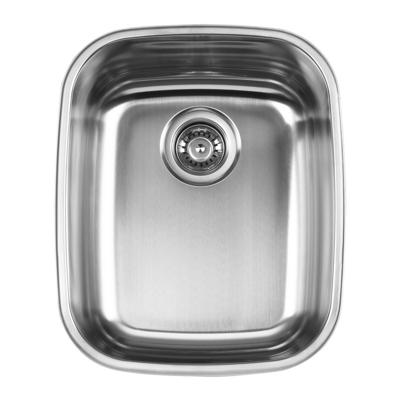 Évier de bar et crépine à fixation double L 21 po x 18 po Italia Kitchen Series