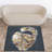 Featuring a Distinct Tribal Pattern this Non-Woven Soft Printed Rug Adds a Touch of Exotic Elegance to Your Living Space-114330025