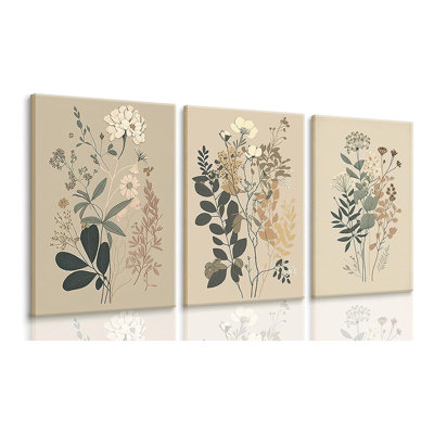 3 Piece Wrapped Canvas Print