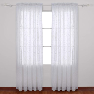 Andriel Semi Sheer Curtain Pair