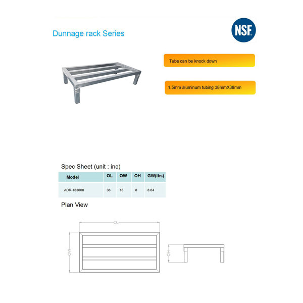 Dimensions du produit