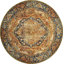 Tapis traditionnel rouille intérieur / extérieur Jaheim-1243460702