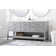 Sinclaire 72'' Double Bathroom Vanity with Engineered Marble Top