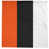 Orange/Black/White