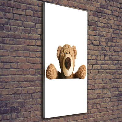 Teddy Bear - Wrapped Canvas Print