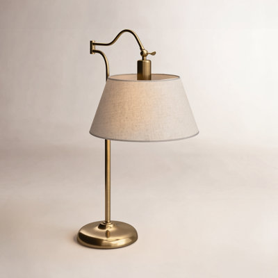 Lampe de table arquée 27 po Theodora
