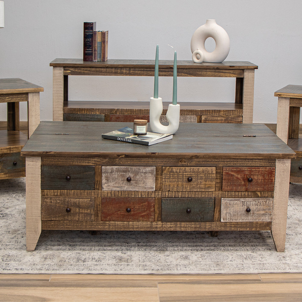 Dodge 55'' Solid Wood Console Table Laurel Foundry Modern Farmhouse®