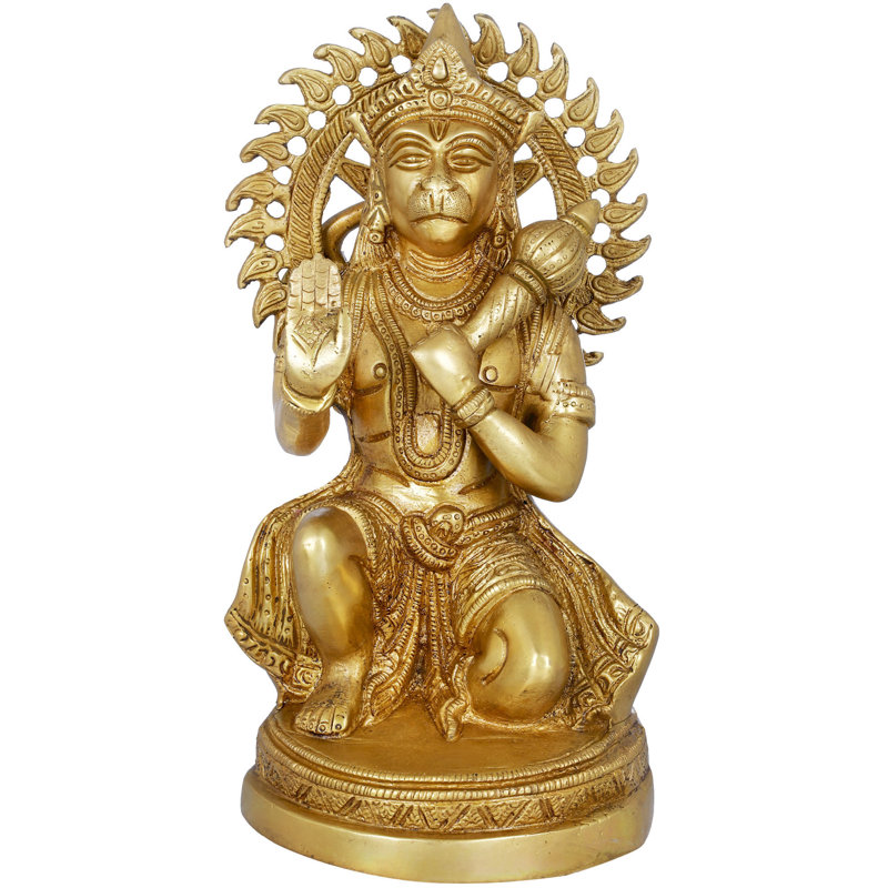 Hanuman Ji In Abhaya Mudra