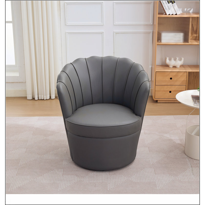 Chaise de bureau Petal, Gris