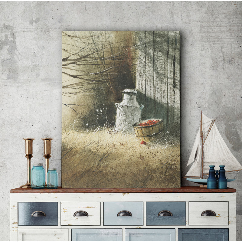 " The Old Milk Can ", 36" H x 48" W x 1.5" D