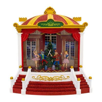 Lanterne à eau DEL USB Kurt Adler pour théâtre de ballet, 24 cm