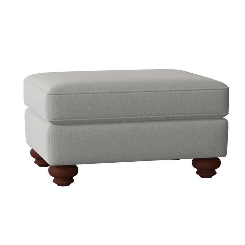 Repose-pieds rectangulaire 33 po Craftmaster, Manhattan, Popstitch 21 colombe