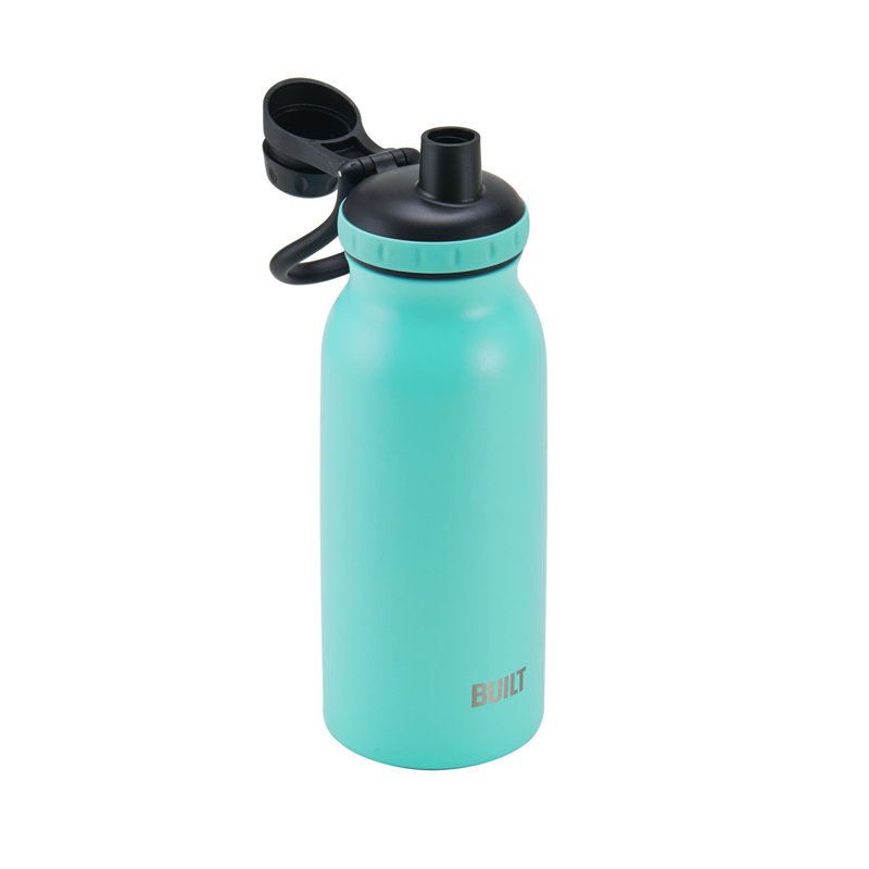 Bouteille en acier inoxydable à double paroi, Contenant alimentaire, Bleu