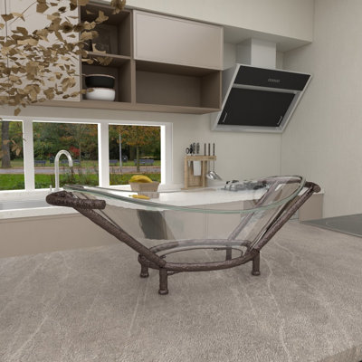 Agosto Glass Decorative Bowl