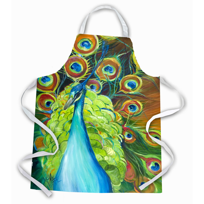 Tablier peacock bling