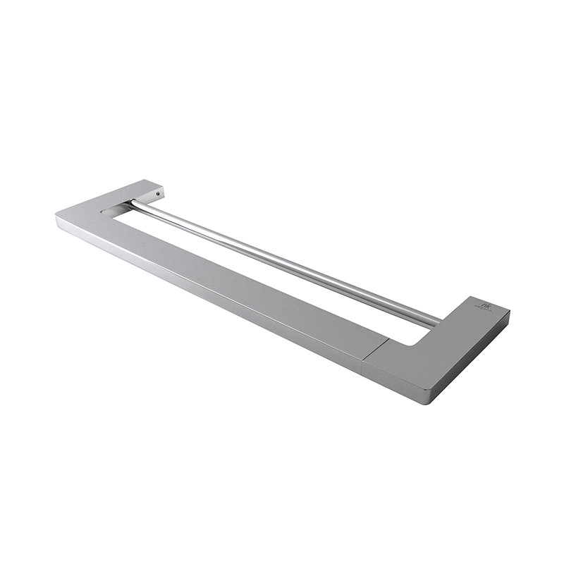 Urban-C Double Wall Mounted Towel Bar, Chrome