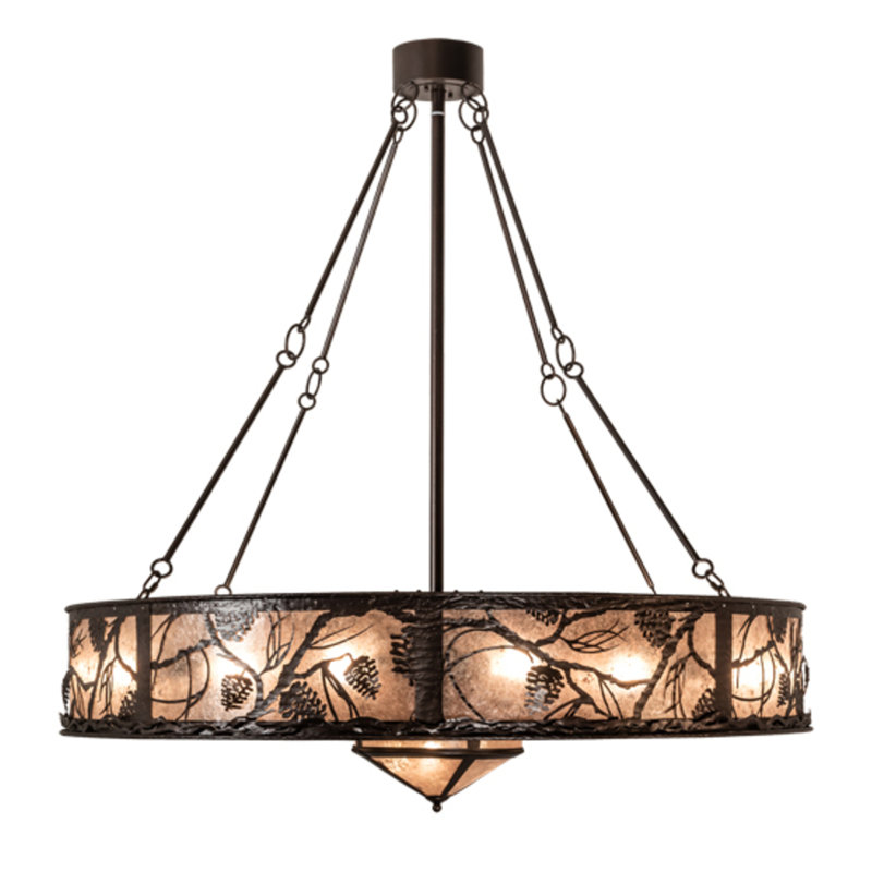 Whispering Pines Downrod Ceiling Fan